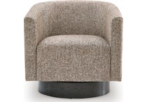 jorryn brown accent chair   