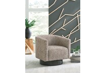 jorryn brown accent chair   
