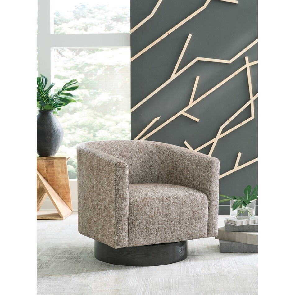 jorryn brown accent chair   