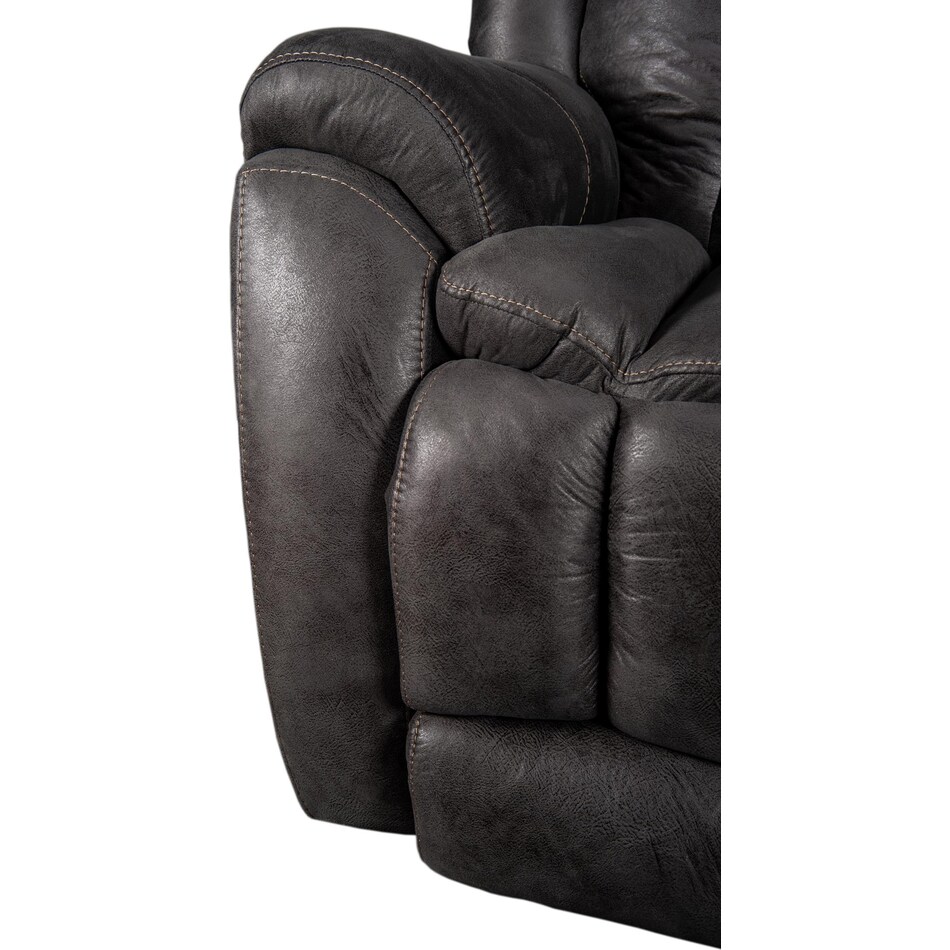 joseph grey recliner   