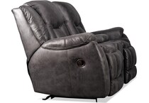 joseph grey reclining loveseat   