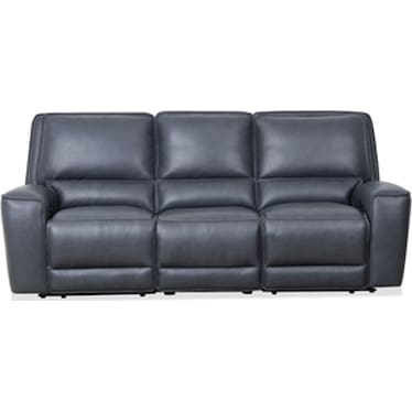 JOVAN LEATHER DUAL POWER RECLINING SOFA