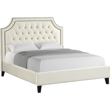 JOVANNI UPHOLSTERED BED QUEEN