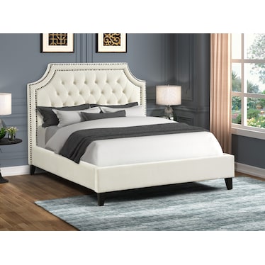 JOVANNI UPHOLSTERED BED