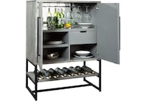 jovial grey accent cabinet   