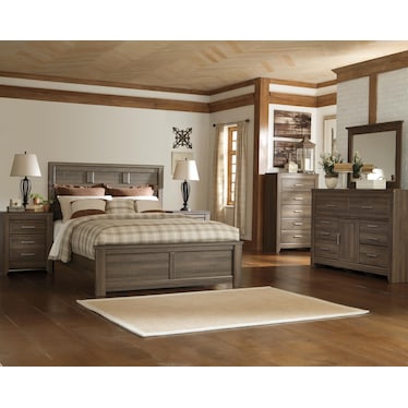 JUARARO QUEEN PANEL BED