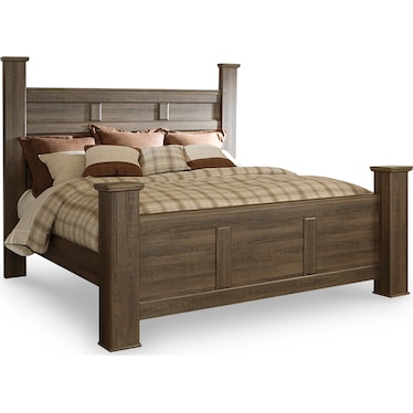 JUARARO KING POSTER BED