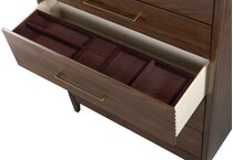 judson modern walnut chest   
