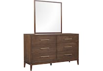 judson modern walnut dresser   