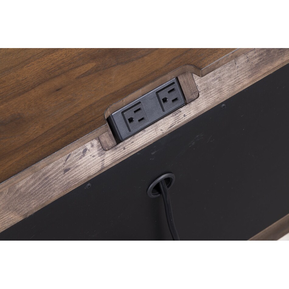 judson modern walnut nightstand   