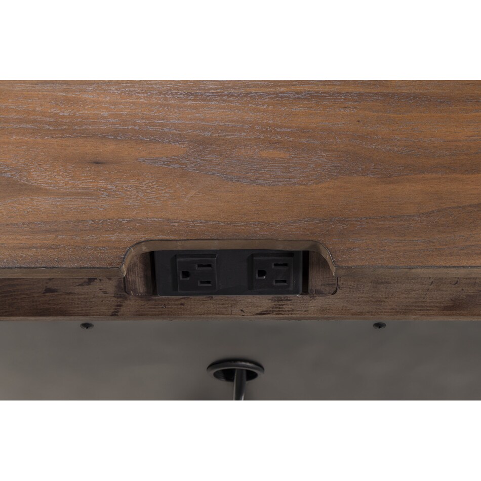 judson modern walnut nightstand   
