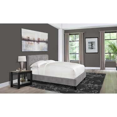 JUDY UPHOLSTERED BED