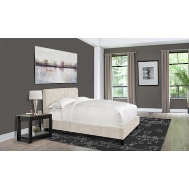 JUDY UPHOLSTERED BED