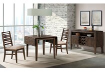 kai brushed mango wood finish sideboard server   