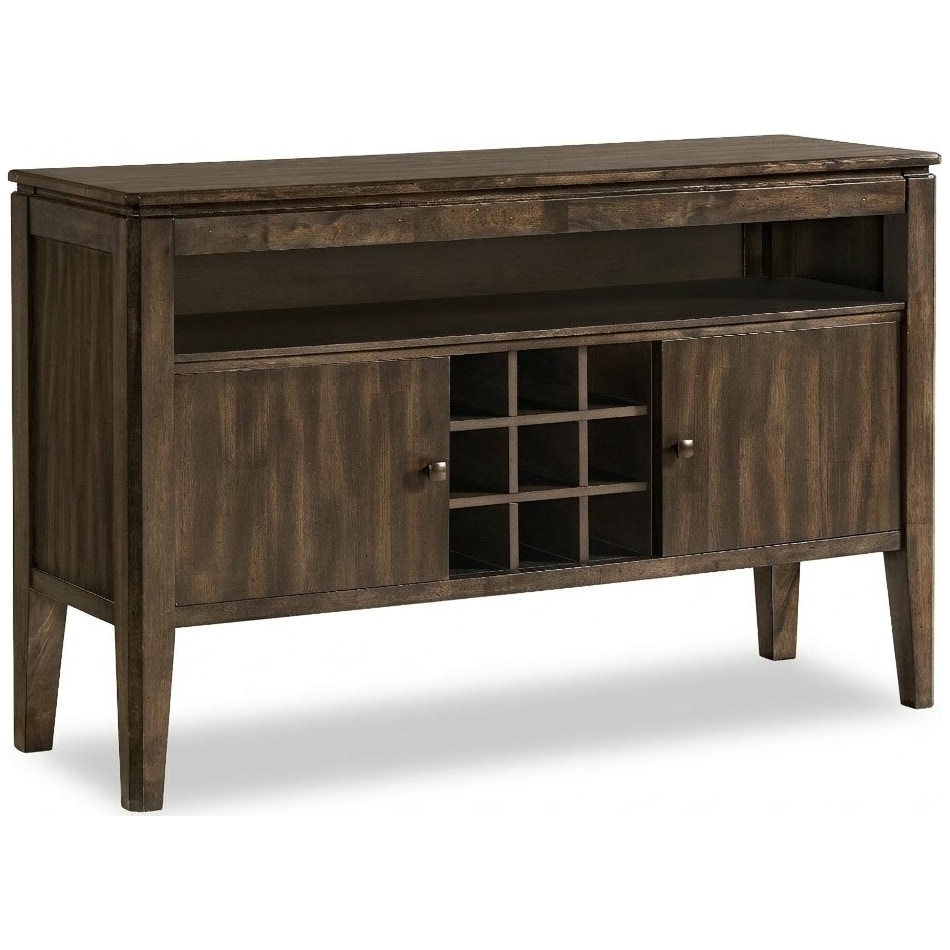 kai brushed mango wood finish sideboard server   