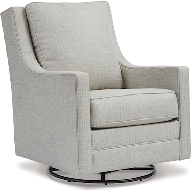 KAMBRIA SWIVEL GLIDER ACCENT CHAIR