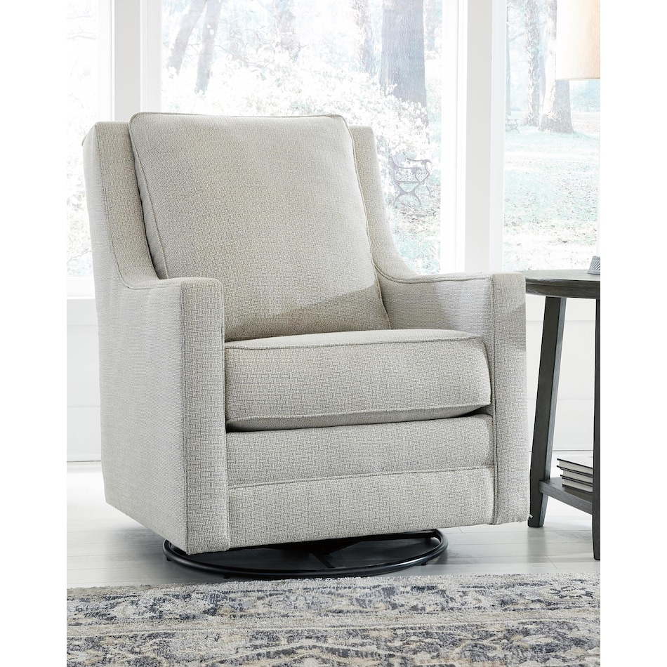 kambria grey accent chair   