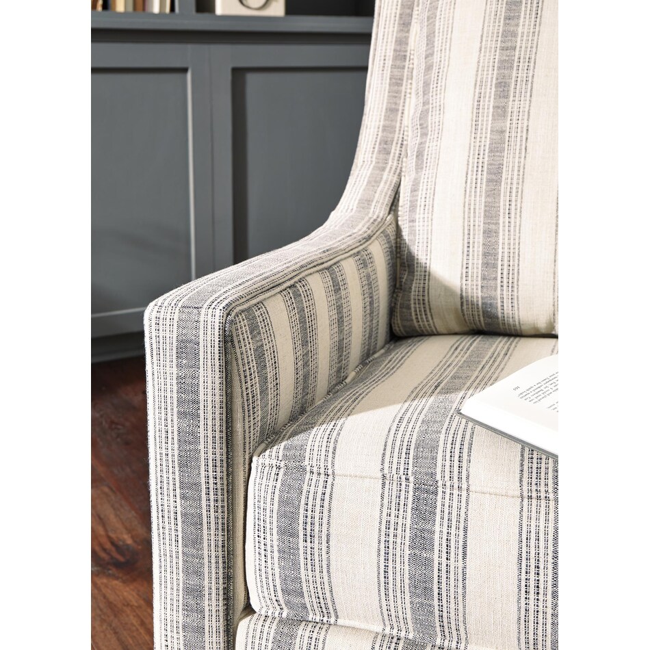 kambria ivory accent chair   