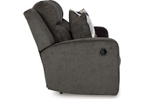 kanlow dusk reclining console loveseat   