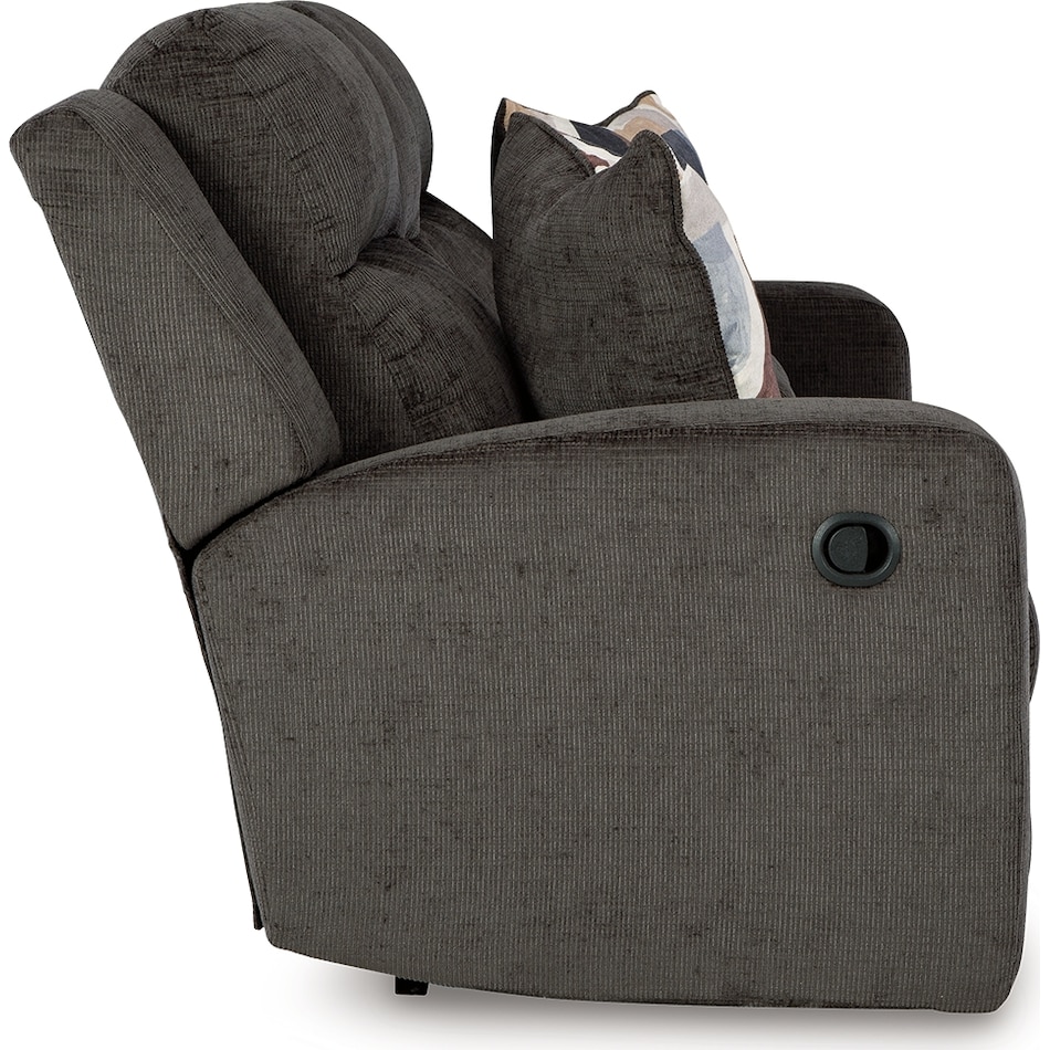 kanlow dusk reclining console loveseat   