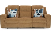 kanlow honey reclining sofa   