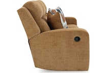 kanlow honey reclining sofa   