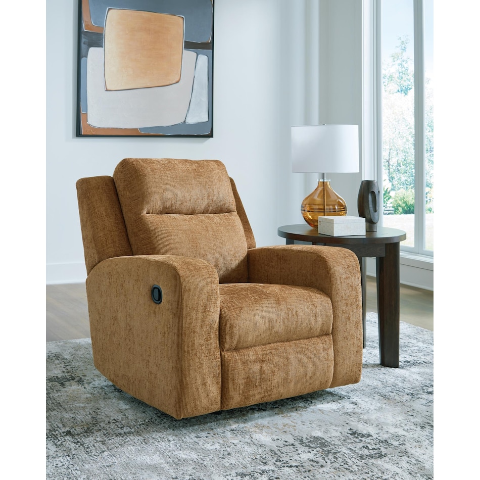 kanlow yellow recliner   