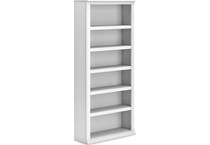 kanwyn whitewash bookcase   