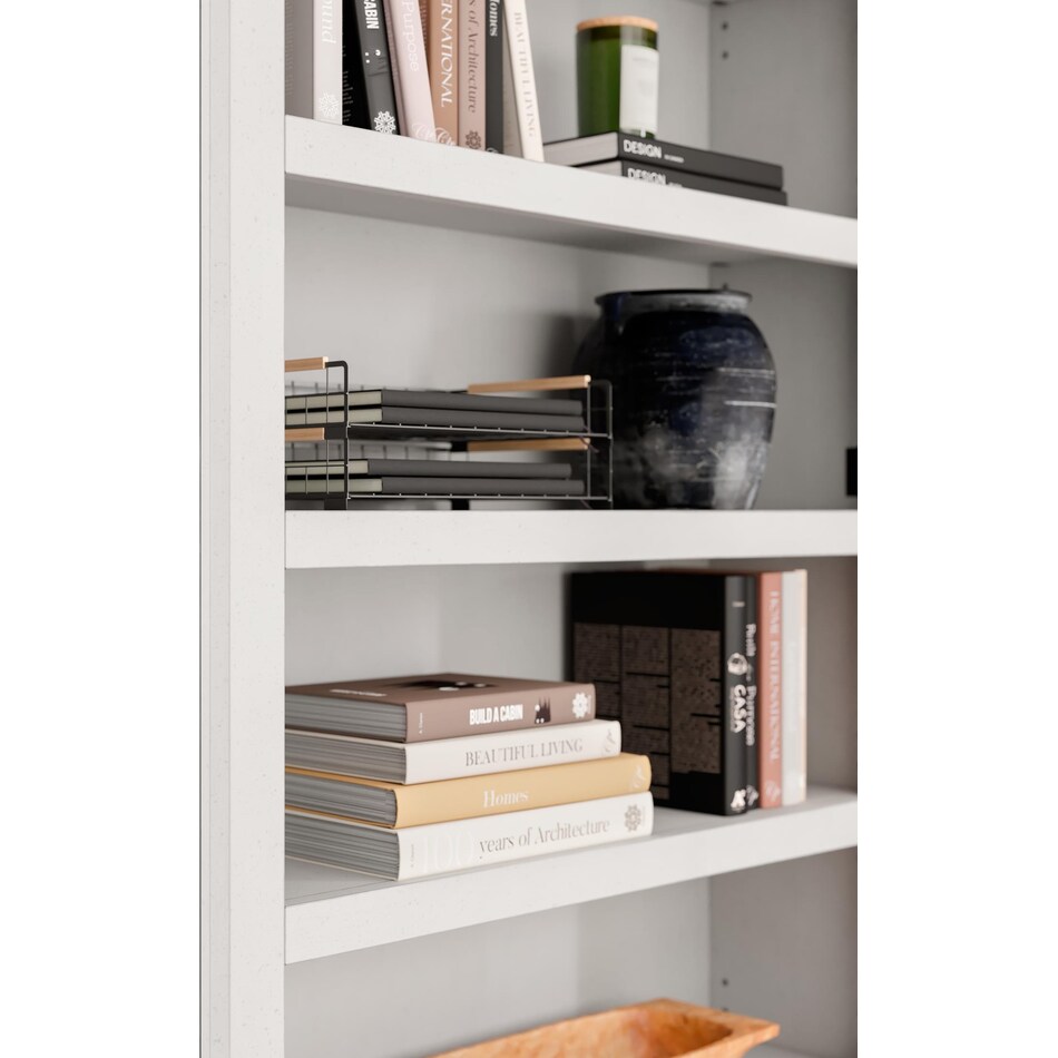 kanwyn whitewash bookcase   