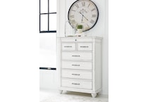 kanwyn whitewash chest   