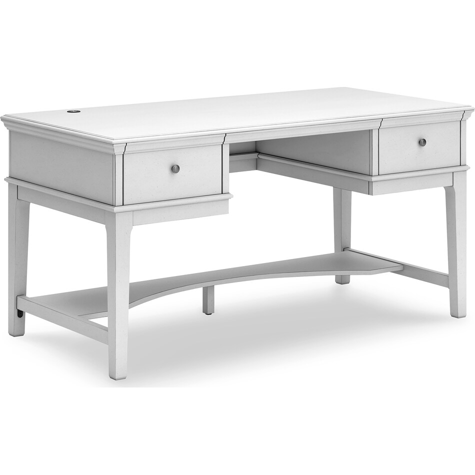 kanwyn whitewash desk   