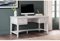 kanwyn whitewash desk   