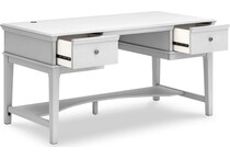 kanwyn whitewash desk   