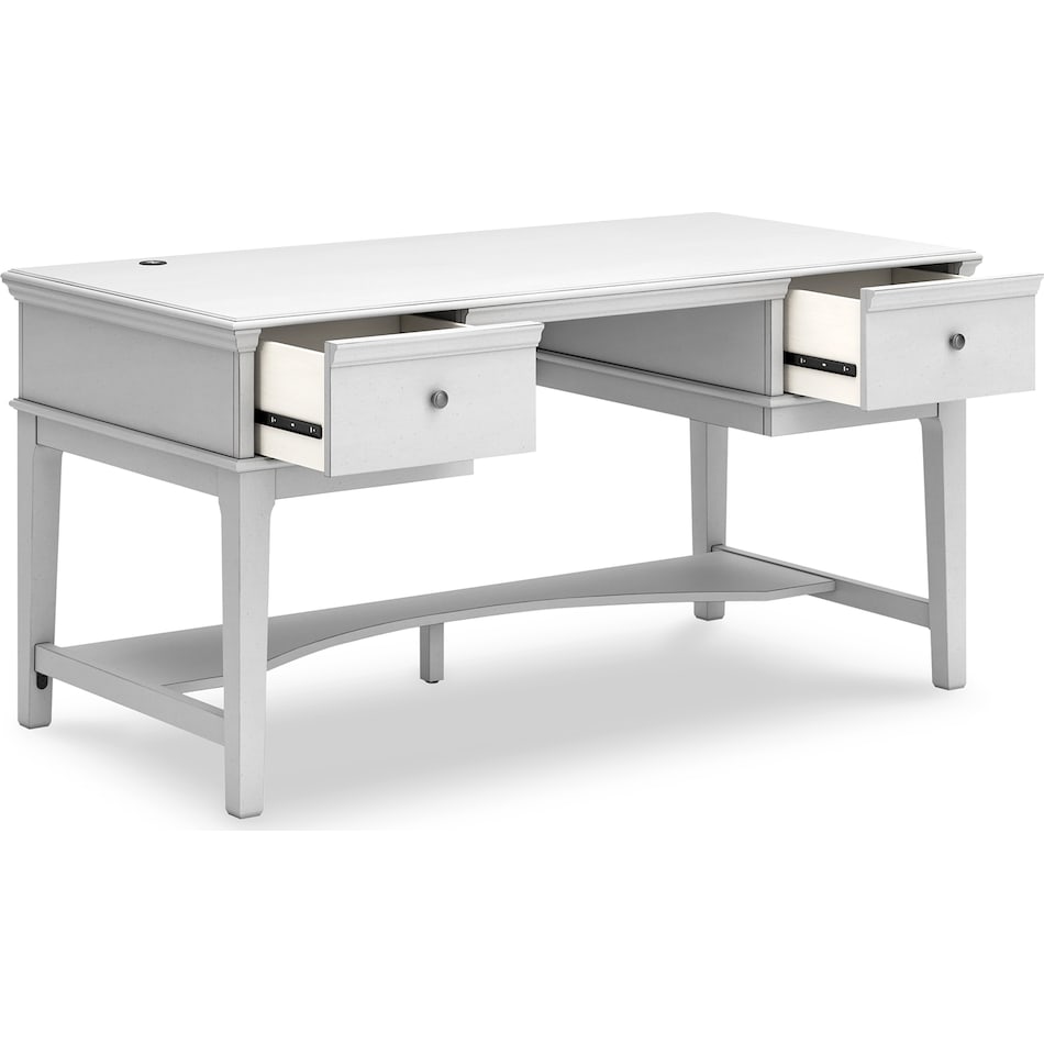 kanwyn whitewash desk   