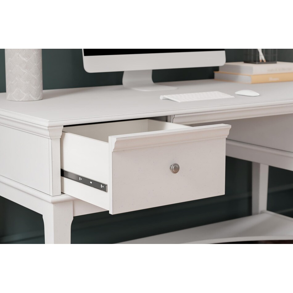 kanwyn whitewash desk   