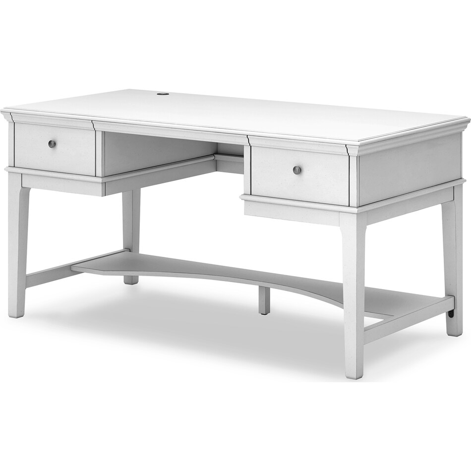 kanwyn whitewash desk   