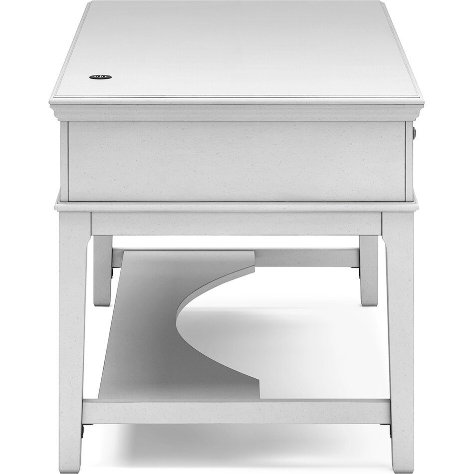 kanwyn whitewash desk   