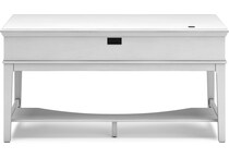 kanwyn whitewash desk   
