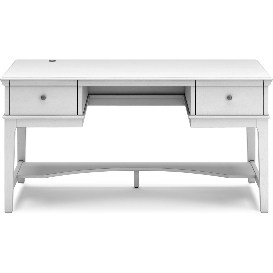 kanwyn whitewash desk   