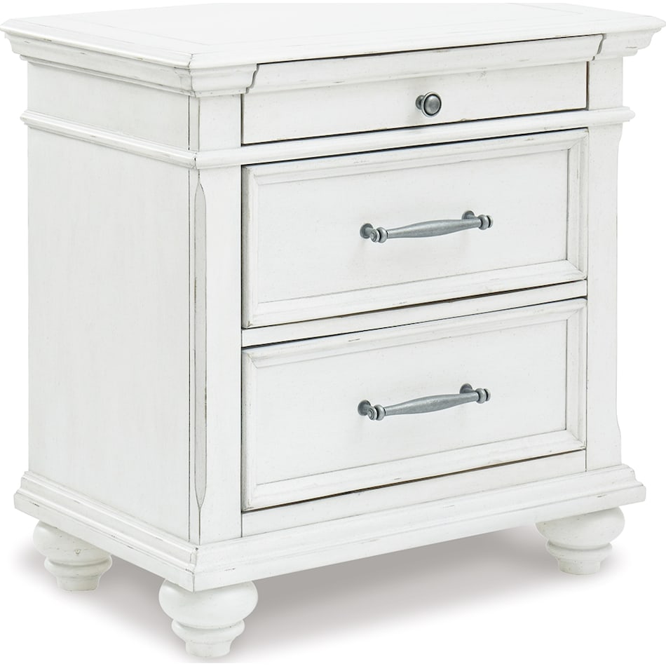 kanwyn whitewash nightstand   