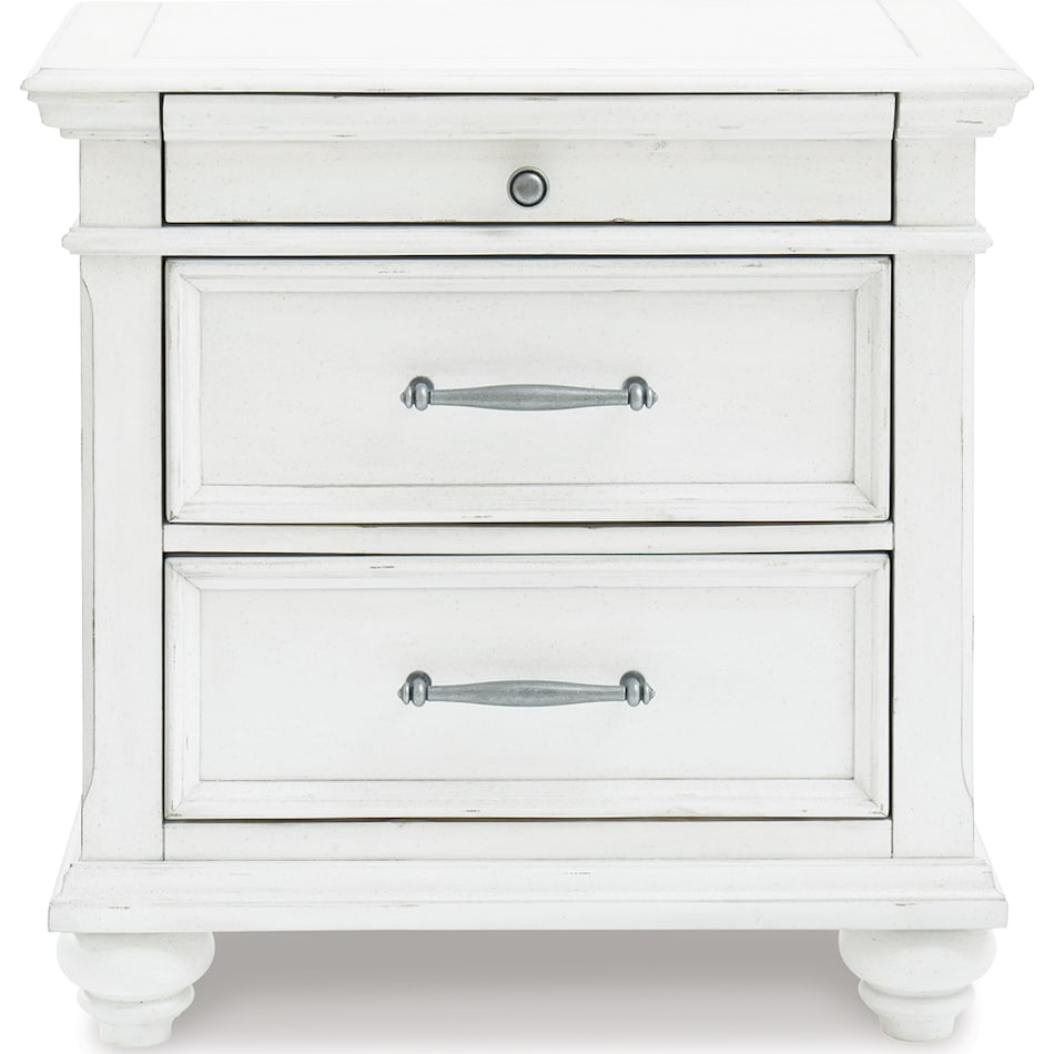 kanwyn whitewash nightstand   