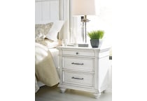 kanwyn whitewash nightstand   