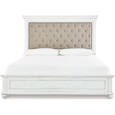 KANWYN UPHOLSTERED PANEL BED