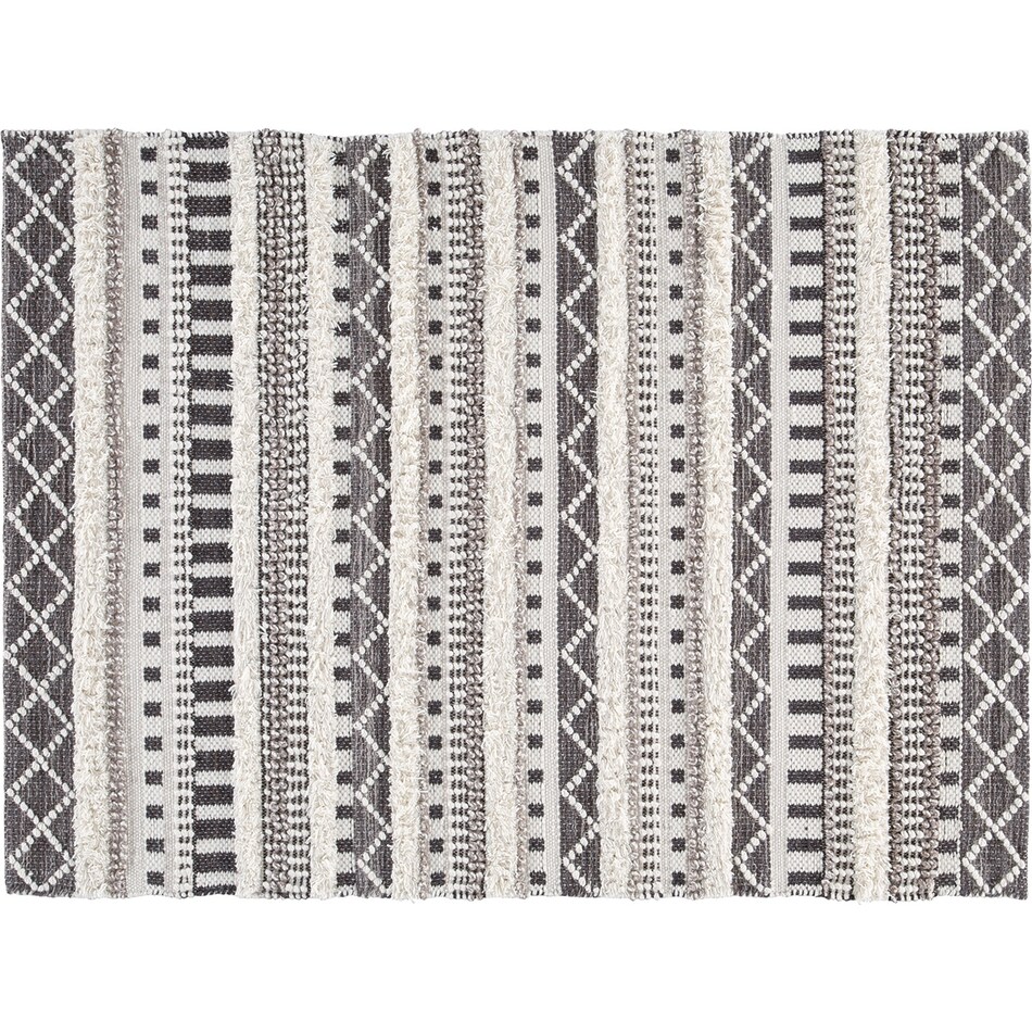 karalee ivory brown rug meduim   