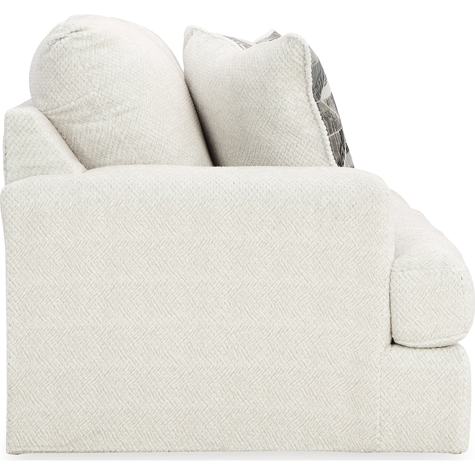 karinne linen loveseat   