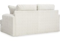 karinne linen loveseat   