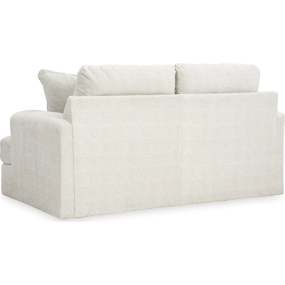 karinne linen loveseat   