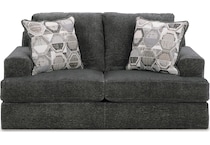 karinne smoke loveseat   