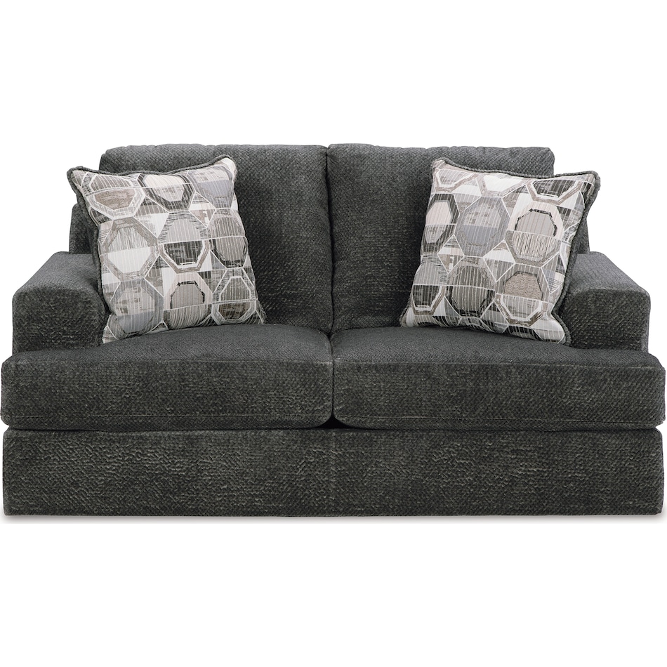 karinne smoke loveseat   