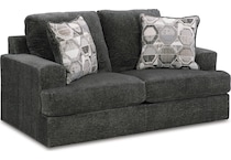 karinne smoke loveseat   